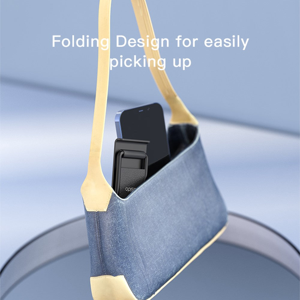 YESIDO C141 Folding Hands-free Phone Holder 4 Angles Adjustable Anti-slip Desktop Stand