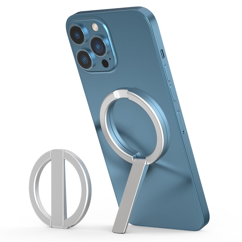 R-JUST SJ20 Ring Shape Magnetic Suction Mobile Phone Holder Desktop Bracket Hands-free Stand