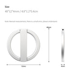 R-JUST SJ20 Ring Shape Magnetic Suction Mobile Phone Holder Desktop Bracket Hands-free Stand
