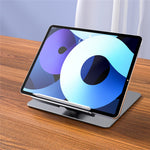 H06 Laptop Holder Riser 360 Degree Swivel Computer Tablet Stand Height Adjustable Aluminum Alloy Desktop Bracket
