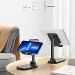 UGREEN 20435 Folding Desk Phone Stand Adjustable Phone Holder for Live Steaming Hands-Free Video Compatible with iPhone 13 Pro Max Galaxy S21 Ultra / S20 FE