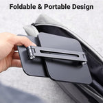UGREEN 40393 Aluminum Folding Desk Tablet Stand for iPad Pro/Mini/Air/iPhone 13 Pro Max/Galaxy Tab A7/MatePad Non-Slip Adjustable Tablet PC Holder