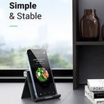 UGREEN Adjustable Cell Phone Stand Hard Desktop Phone Desk Mount Holder