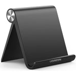 UGREEN 50748 Adjustable Tablet Stand Folding Desk Phone Stand Portable Phone Holder Compatible with iPad Pro 11 iPad Mini 6 Air iPhone 13 Pro Max Galaxy S21