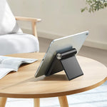 UGREEN 50748 Adjustable Tablet Stand Folding Desk Phone Stand Portable Phone Holder Compatible with iPad Pro 11 iPad Mini 6 Air iPhone 13 Pro Max Galaxy S21