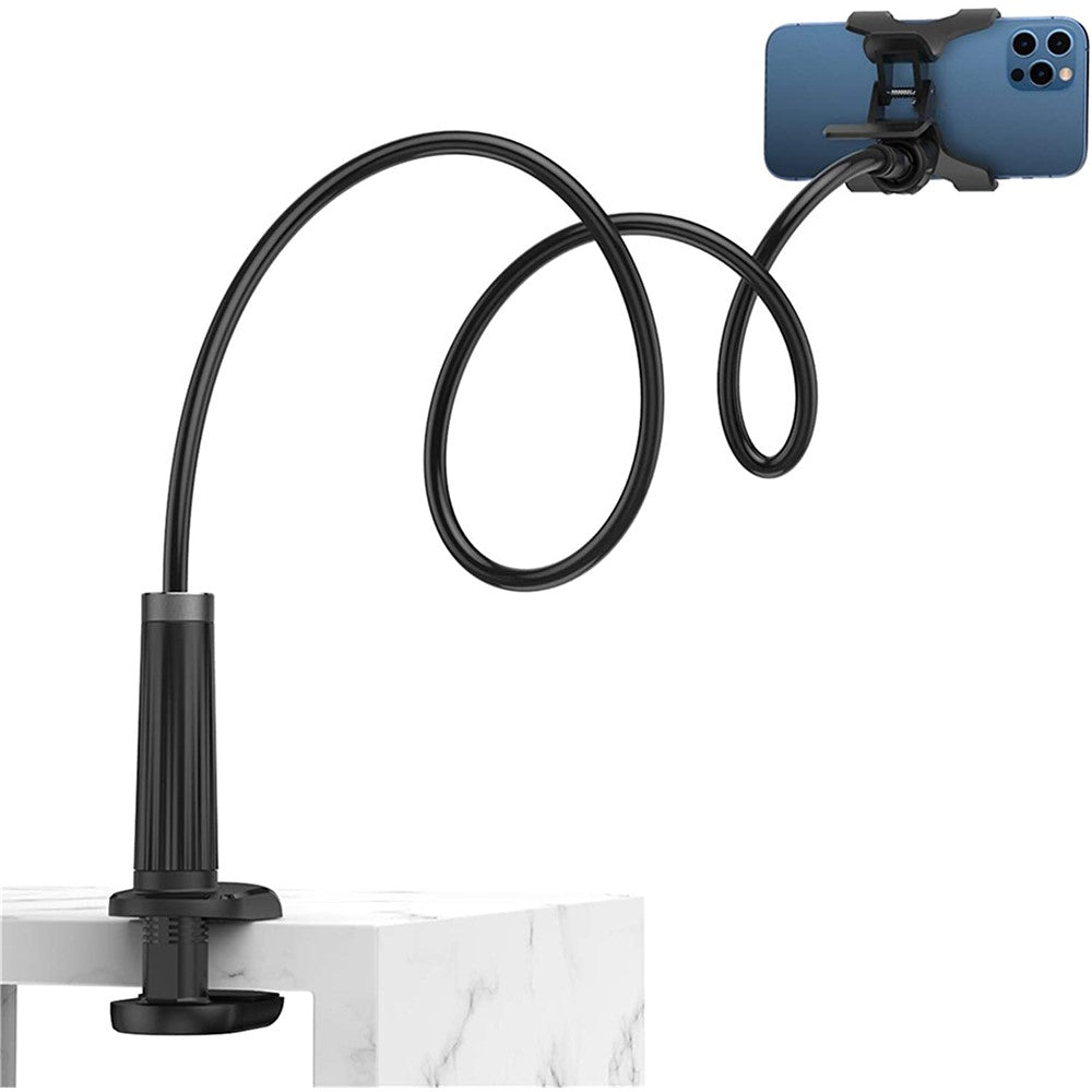 UGREEN For iPhone 13 12 Pro 11 XR Universal Clip-on Bracket Flexible Gooseneck Desktop Phone Stand