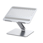UGREEN 40291 Folding Aluminum Laptop Stand with Multi-Angle Adjustable Portable Desktop Tablet Holder for MacBook Air Pro Computers
