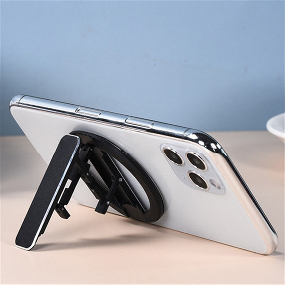For iPhone 13 Magsafe Magnetic Kickstand Portable Folding Rotation Design Phone Holder Stand