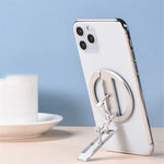 For iPhone 13 Magsafe Magnetic Kickstand Portable Folding Rotation Design Phone Holder Stand