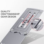 TC04 Cell Phone Stand Holder Height Angle Adjustable Hard Aluminum Alloy Desktop Phone Desk Mount Holder