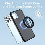 AUROX Magnetic Phone Ring Holder Grip Adjustable Kickstand for iPhone 13 / 12 Series