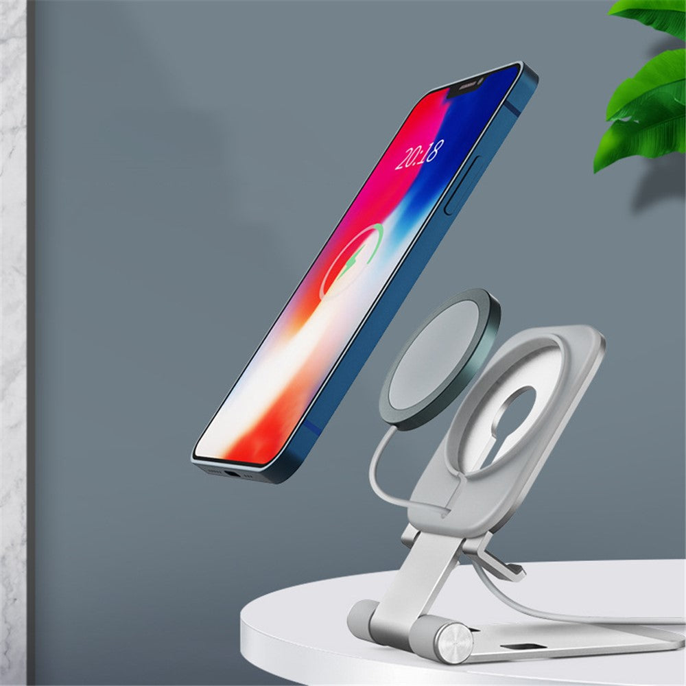 Phone Stand Charger Foldable Wireless Charger Phone Holder Cradle