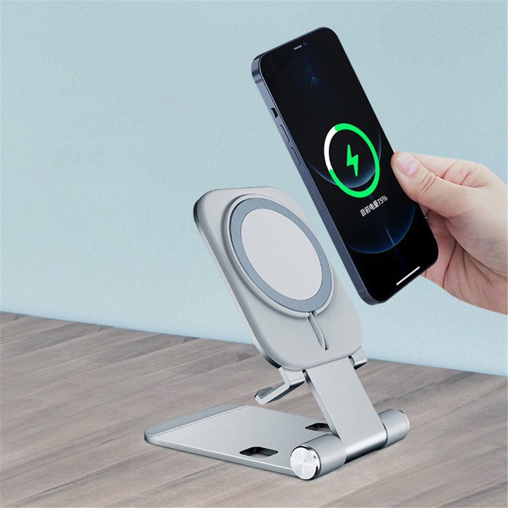 Phone Stand Charger Foldable Wireless Charger Phone Holder Cradle