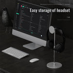 R-JUST PB04-13 Height Adjustable Magnetic Absorption Tablet/Phone Desk Bracket Headphone Hanger Stand