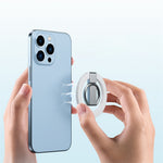 Magnetisk absorberingsringhållare för iPhone 12/13-serien, magnetiskt fingerringgrepp för mobilstöd