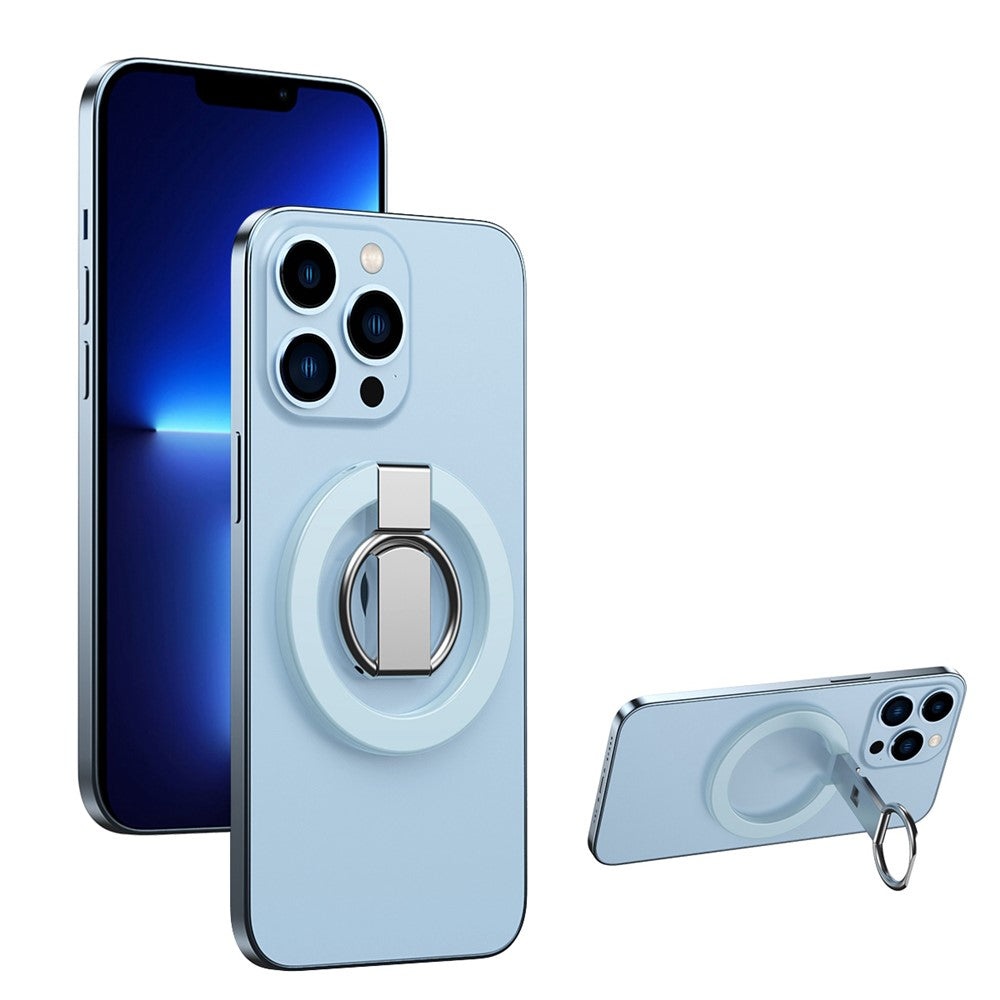 Magnetisk absorberingsringhållare för iPhone 12/13-serien, magnetiskt fingerringgrepp för mobilstöd