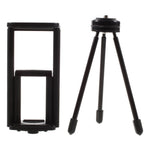 Multi-functional Mini Metal Tripod + Dual Clamps for iPhone iPad Samsung Smartphone Tablets