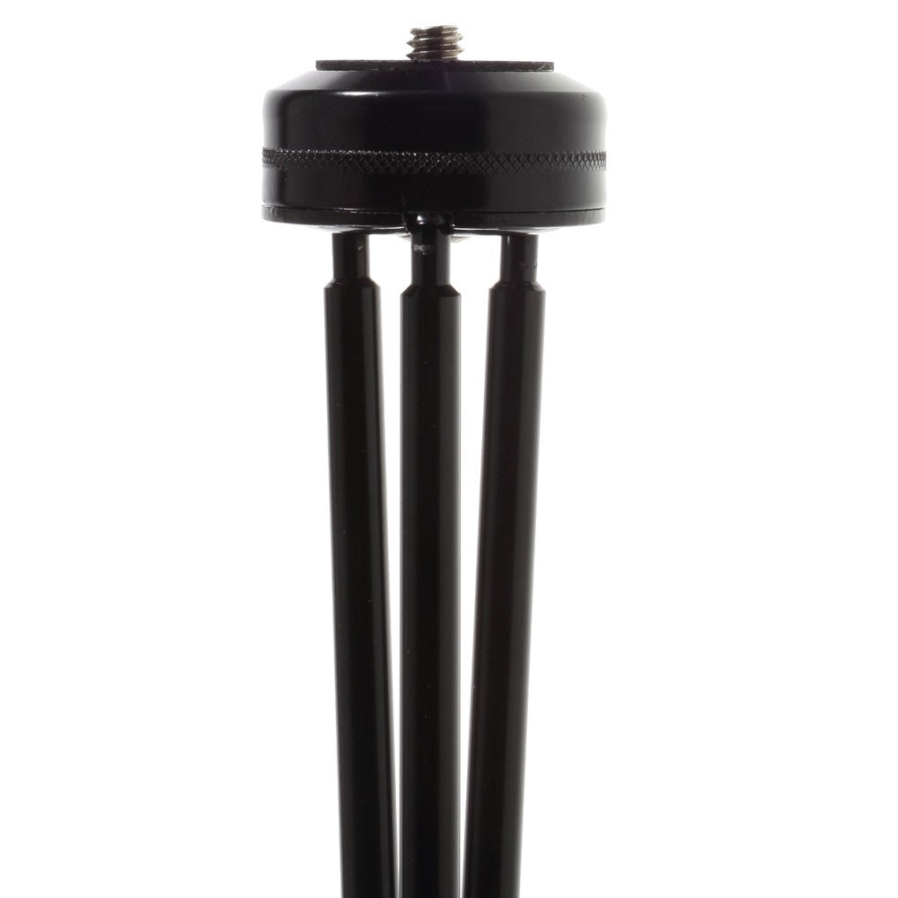 Multi-functional Mini Metal Tripod + Dual Clamps for iPhone iPad Samsung Smartphone Tablets