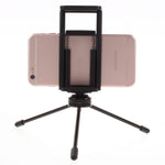 Multi-functional Mini Metal Tripod + Dual Clamps for iPhone iPad Samsung Smartphone Tablets