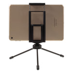 Multi-functional Mini Metal Tripod + Dual Clamps for iPhone iPad Samsung Smartphone Tablets