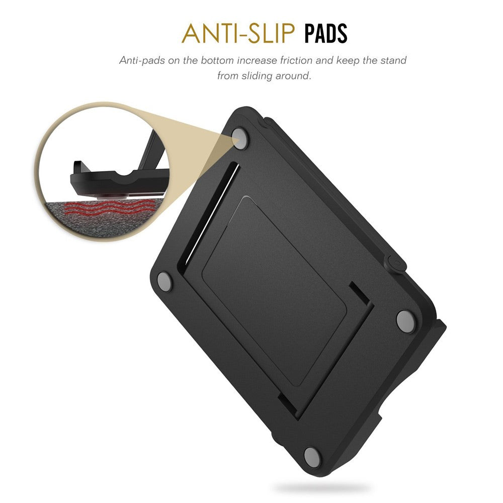 For iPhone Samsung Phone Bracket 6-angle Adjustment Portable Fold-up Desktop Holder Stand