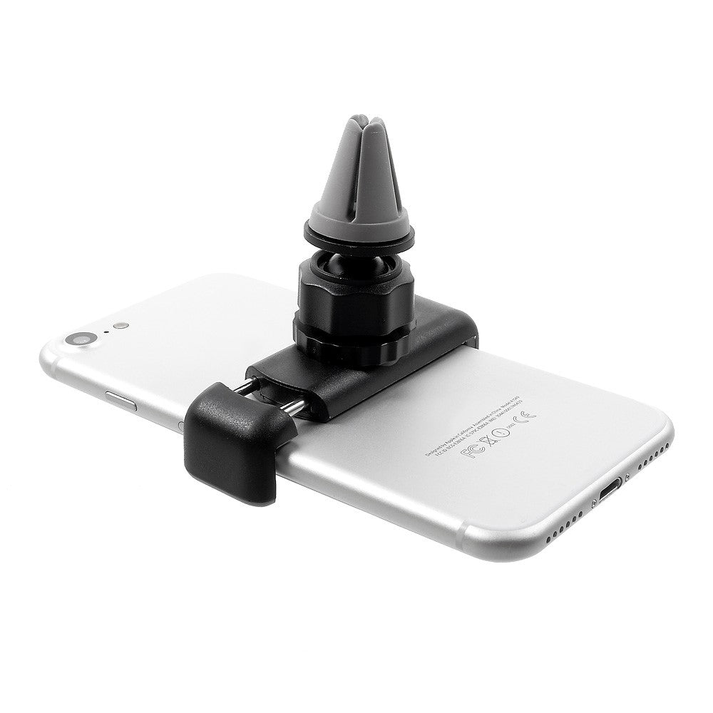 Universal Rotary Car Air Vent Mount Holder for iPhone 7 Plus Etc., Width: 6-8cm