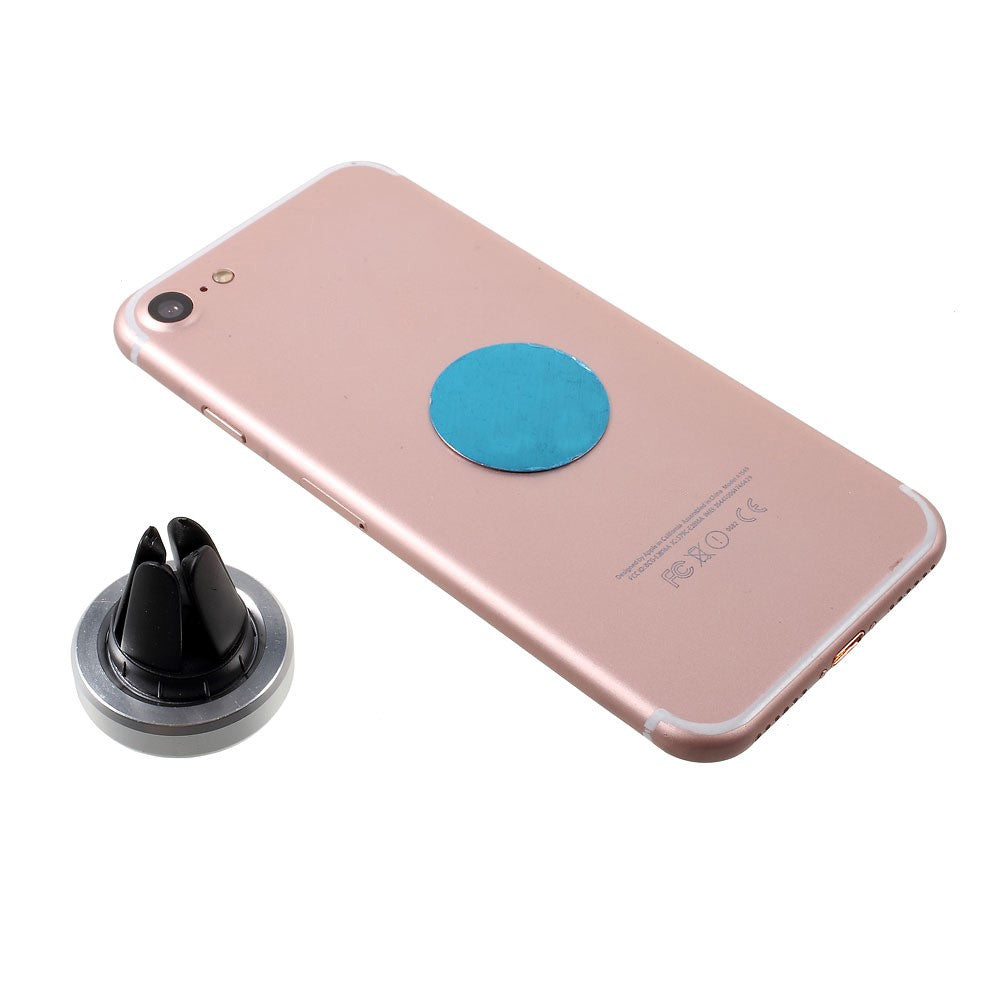 Universal Magnetic Car Air Vent Mount Holder for iPhone 7/ 7 Plus/ Samsung S7 Etc