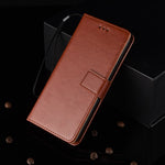 Crazy Horse Skin PU Leather Wallet Mobile Phone Shell for Google Pixel 4a 4G