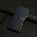 Nappa tekstur Anti-drop Ægte læder + TPU Telefoncover Stativ Tegnebog Beskyttelsescover til Google Pixel 6 Pro