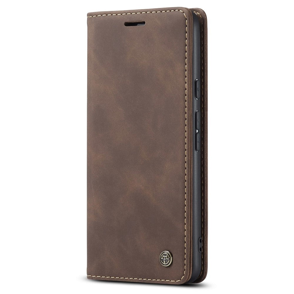 CASEME 013 Series Compatible for Google Pixel 6 Pro Mobile Phone Case Wallet Anti-Drop Magnetic Auto-absorbed PU Leather Flip Phone Cover