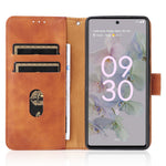 Comfortable Skin-touch Feeling Anti-scratch PU Leather Stand Phone Cover Wallet Case for Google Pixel 6a
