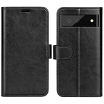 For Google Pixel 7 Pro 5G Crazy Horse Texture Phone Case PU Leather All-round Protection Stand Wallet Cover