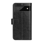 For Google Pixel 7 Pro 5G Crazy Horse Texture Phone Case PU Leather All-round Protection Stand Wallet Cover