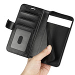 For Google Pixel 7 Pro 5G Crazy Horse Texture Phone Case PU Leather All-round Protection Stand Wallet Cover
