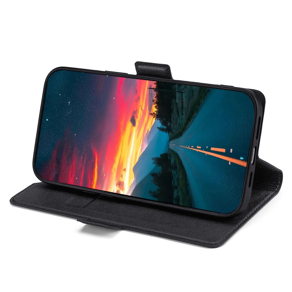 Ultra-Thin PU Leather Case for Google Pixel 7 5G Drop-Proof Stand Phone Cover Side Magnetic Closure Case with Card Slot