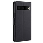 Ultra-Thin PU Leather Case for Google Pixel 7 5G Drop-Proof Stand Phone Cover Side Magnetic Closure Case with Card Slot