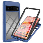 For Google Pixel 7 5G YB PC Series-6 Built-In PET Screen Film Phone Cover, Shockproof TPU+PC Detachable Shell