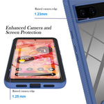 For Google Pixel 7 5G YB PC Series-6 Built-In PET Screen Film Phone Cover, Shockproof TPU+PC Detachable Shell