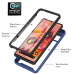 For Google Pixel 7 5G YB PC Series-6 Built-In PET Screen Film Phone Cover, Shockproof TPU+PC Detachable Shell