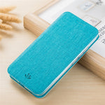 VILI DMX Cross Texture-kortpladslædercover med stander til Asus Zenfone 5Z ZS620KL/5 ZE620KL