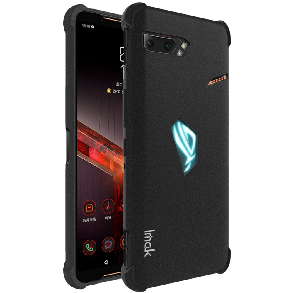IMAK til Asus ROG Phone II ZS660KL TPU Cover + Eksplosionssikker Skærmfilm
