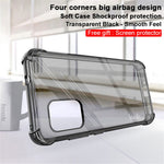 IMAK Fleksibelt TPU-cover Stødabsorberende cover med High Definition skærmbeskytter til Asus Zenfone 8 ZS590KS