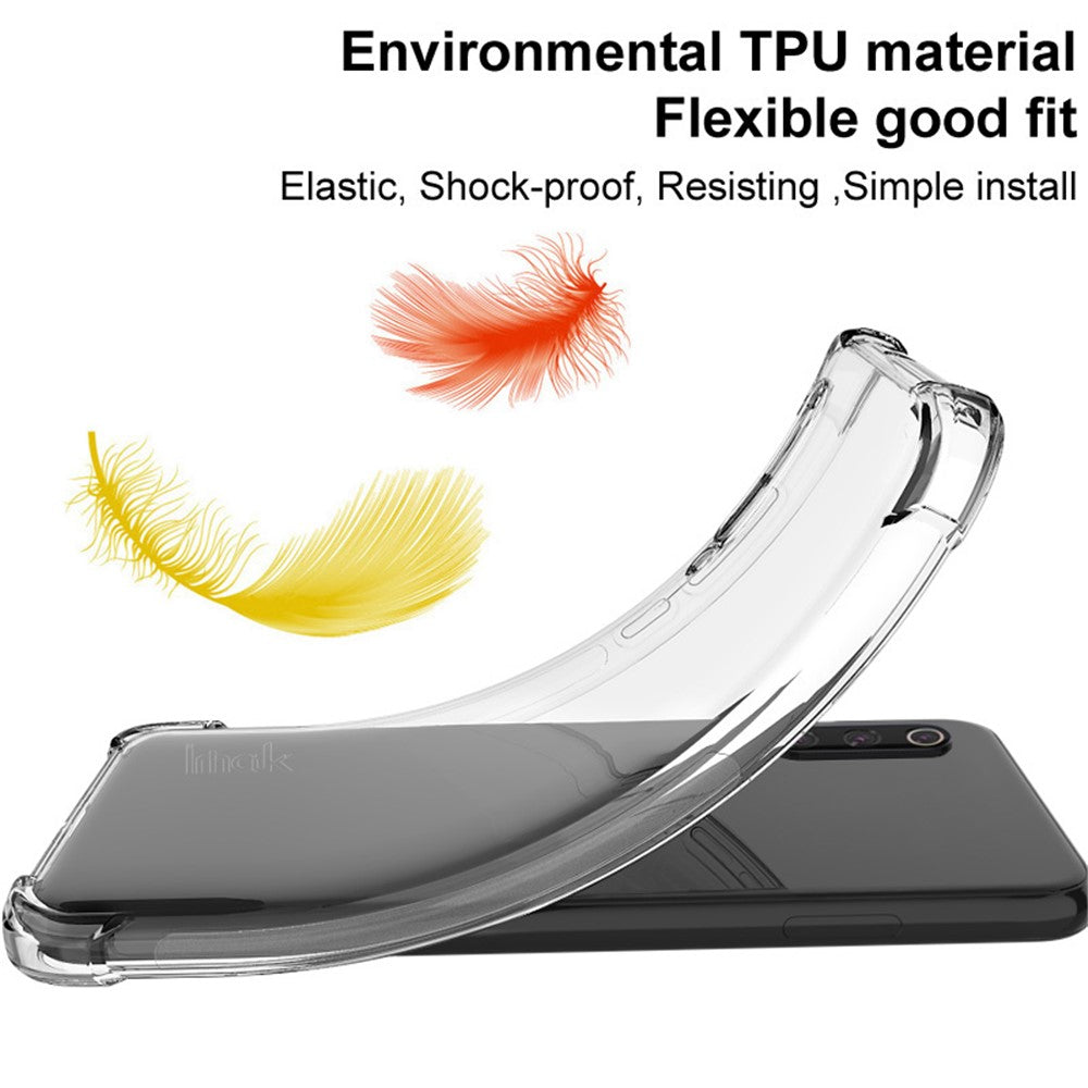 IMAK Fleksibelt TPU-cover Stødabsorberende cover med High Definition skærmbeskytter til Asus Zenfone 8 ZS590KS