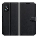Kortholder Litchi Læderetui til Asus Zenfone 8 ZS590KS Mobiltelefon Stand Cover