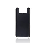 Læderbelagt PC-cover Mobiltelefon Beskyttelsesetui med Dobbelt Kortlomme til Asus Zenfone 8 Flip