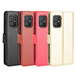 Crazy Horse Texture PU læder pung cover med stander til Asus Zenfone 8 ZS590KS