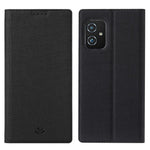 VILI DMX Cross Texture læderetui med kortholder til Asus Zenfone 8 (ZS590KS/ZS673KS)