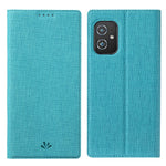 VILI DMX Cross Texture læderetui med kortholder til Asus Zenfone 8 (ZS590KS/ZS673KS)