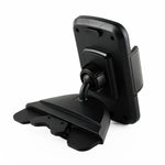 360 Rotary CD Slot Car Mount Holder for iPhone Samsung Sony etc Width: 70-92mm