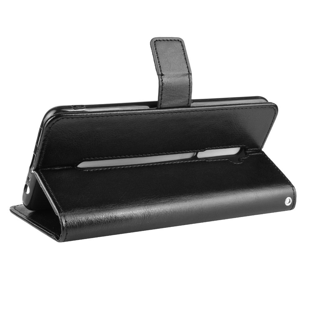 Crazy Horse Wallet Leather Stand Case for OPPO Reno2 Z/F
